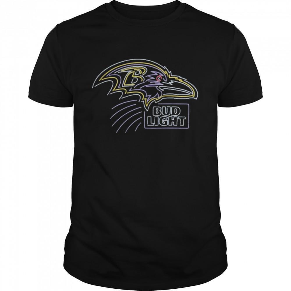 Baltimore Ravens Nfl Bud Light Shirt